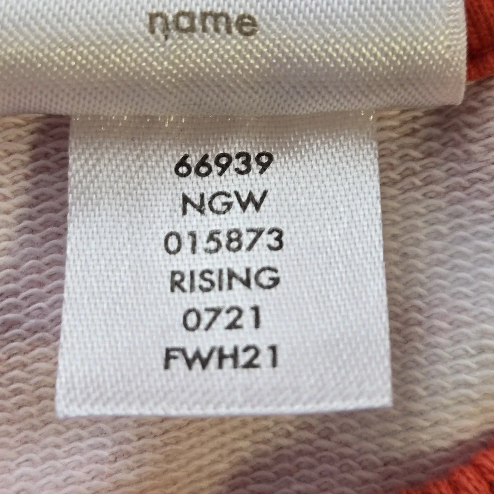 Hanna Andersson Girls Red Sweatshirt‎ With White Bows Size 2T Snap Neck Coquette